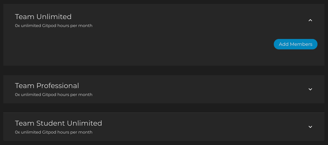 Team Subscription Add Member